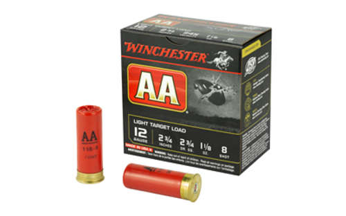 Ammunition Winchester Ammunition AA Target 12Gauge WIN AA TRGT 12GA 2.75" #8 25/250